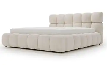 Polsterbett 180x200 cm 206 cm Beige