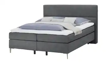 MONDO Boxspringbett 180 cm Anthrazit