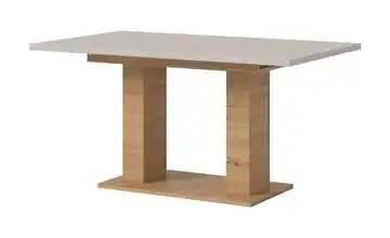 Esstisch kaschmirfarben, Eiche Artisan (Nachbildung)