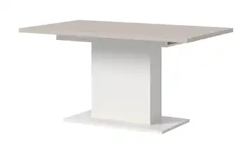 Esstisch kaschmirfarben, Weiß