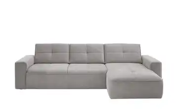 Kollektion Kraft Ecksofa Mick Hellgrau Erweiterte Funktion rechts