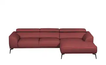 Ravensberger Werkstätten Ecksofa Atlanta Rot rechts Grundfunktion