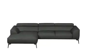 Ravensberger Werkstätten Ecksofa Atlanta Schwarz links Grundfunktion