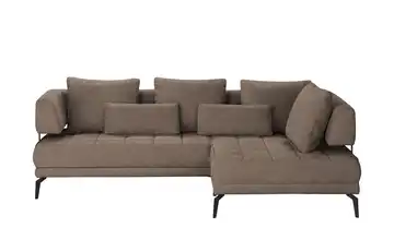 Twist Ecksofa Giotto Schlamm rechts Erweiterte Funktion