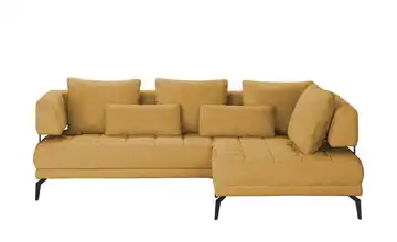 Twist Ecksofa Giotto Gelb rechts Erweiterte Funktion