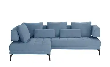 Twist Ecksofa Giotto Hellblau links ohne