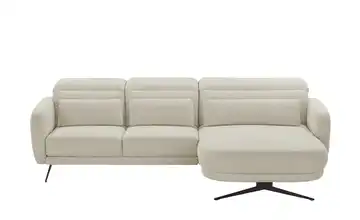 Twist Ecksofa Barillo Taupe rechts Erweiterte Funktion