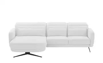 Twist Ecksofa Barillo Silbergrau links Grundfunktion