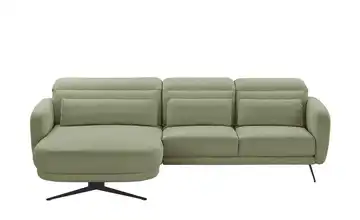 Twist Ecksofa Barillo Olivgrün links Grundfunktion