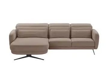 Twist Ecksofa Barillo Braun links Grundfunktion