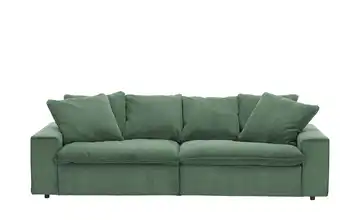 SOHO Big Sofa Kini Grün Cordstoff