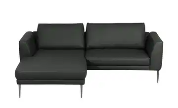 Primo Ecksofa Savona links Schwarz