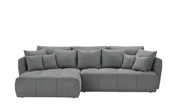 Ecksofa Blix Dunkelgrau links