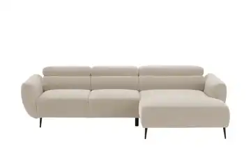 Twist Ecksofa Allisson rechts Beige Erweiterte Funktion