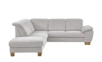 Kollektion Kraft Ecksofa Raica-S Silbergrau links Erweiterte Funktion