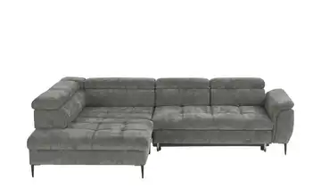 Twist Ecksofa Denver links Erweiterte Funktion Grau