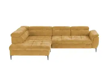 Twist Ecksofa Denver links Grundfunktion Gelb