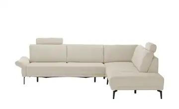 Kollektion Kraft Ecksofa Jenny Erweiterte Funktion rechts Creme