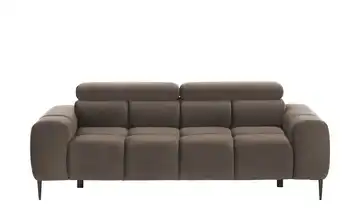 Twist Einzelsofa Plaza 3 Samt Braun Grundfunktion