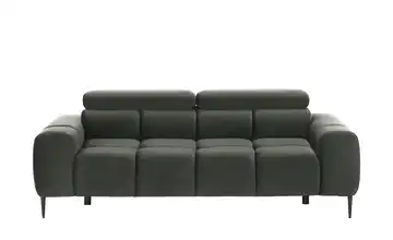 Twist Einzelsofa Plaza 3 Samt Anthrazit Erweiterte Funktion