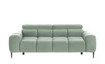 Twist Einzelsofa Plaza 3 Samt Grün Erweiterte Funktion