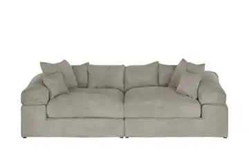 smart Big Sofa Schlamm Cordstoff