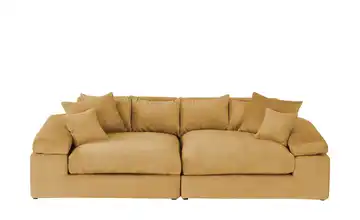 smart Big Sofa Gelb Chenille