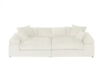 smart Big Sofa Creme Webstoff