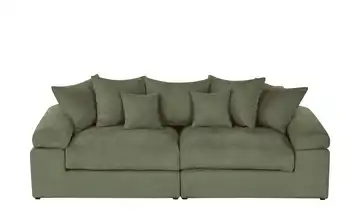 smart Big Sofa Lionore Grün Chenille