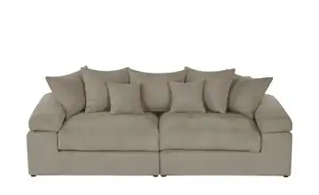 smart Big Sofa Lionore Schlamm Chenille