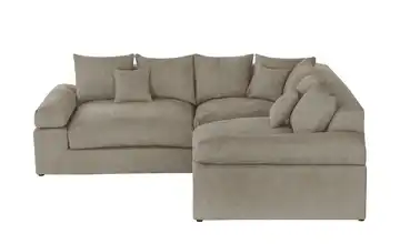 smart Ecksofa Lionore Schlamm Chenille
