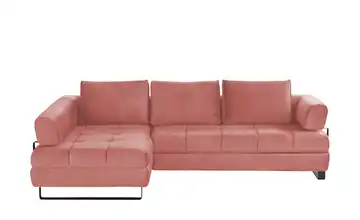 Twist Ecksofa Havana Korallenrot links ohne