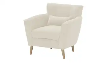 Twist Sessel Teddy Beige Erle, Natur