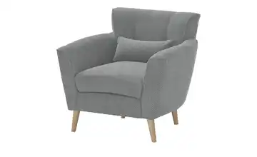 Twist Sessel Teddy Grau Erle, Natur