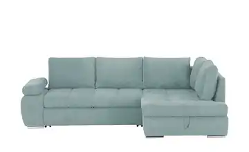 Twist Ecksofa Sky Blau rechts Erweiterte Funktion