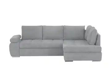 Twist Ecksofa Sky Silbergrau rechts Grundfunktion