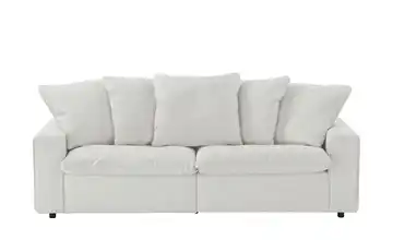 SOHO Big Sofa Kini Offwhite Flachgewebe