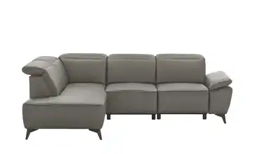 Primo Ecksofa Belfast links Leder Schlamm Erweiterte Funktion