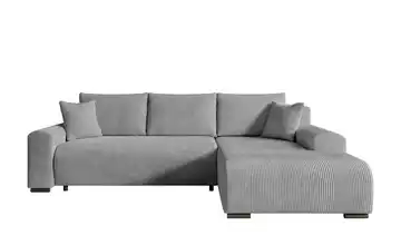 Ecksofa Nelly Grau rechts
