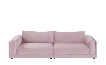 Jette Home Big Sofa Roomy Hellrosa Chenille