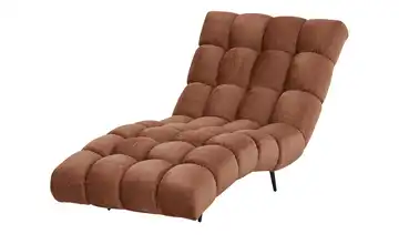 Twist Relaxliege Delphi Terracotta 80 cm Flachgewebe
