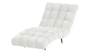 Twist Relaxliege Delphi Wollweiß 80 cm Flachgewebe