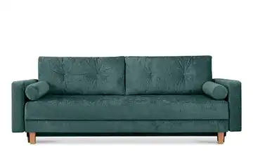 KONSIMO Einzelsofa Eriso Petrol Chenille