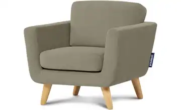 KONSIMO Sessel Tagio Beige Velours