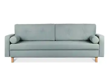 KONSIMO Einzelsofa Eriso Hellgrün Flachgewebe