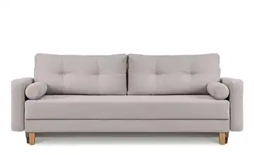 KONSIMO Einzelsofa Eriso Steingrau Boucléstoff