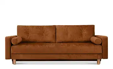 KONSIMO Einzelsofa Eriso Rot Chenille