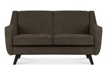 KONSIMO Einzelsofa Terso Braun Webstoff