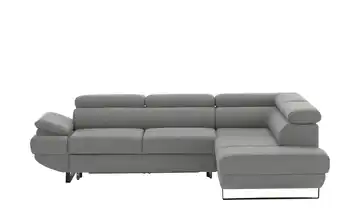 Twist Ecksofa Gio Grau rechts Erweiterte Funktion