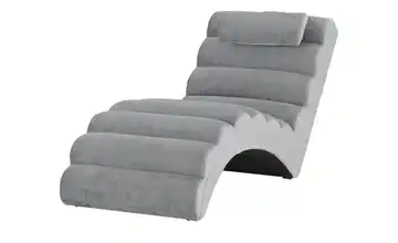 Twist Liege Miami Grau Mikrofaser in Velours-Optik